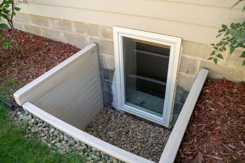 Window Well Installation detail